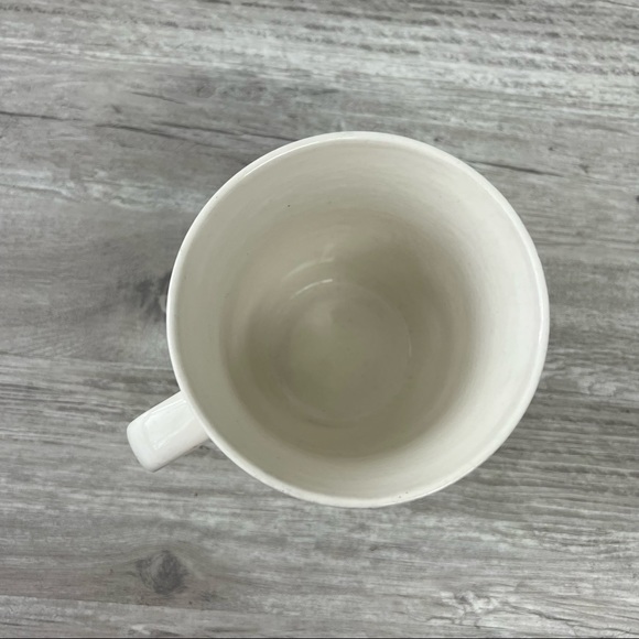 Starbucks Coffee/Tes Holiday 2007 EST 1971 White Large 18 oz Mug/Cup Letters - Picture 4 of 4